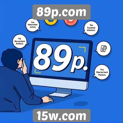 Avaliação das principais funcionalidades do site 89p.com